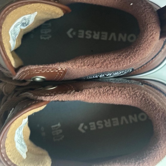 Converse Chuck Taylor All Star Street Mid Brown Leather Men's 7 - Picture 8 of 8